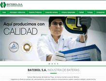 Tablet Screenshot of batebol.com